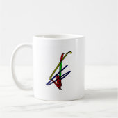 sneeuwboardlogo koffiemok (Links)