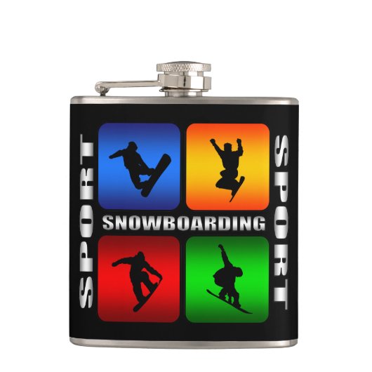 Sneeuwboardsport Heupfles (Voorkant)
