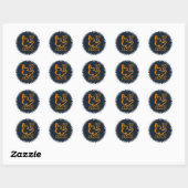 Sneeuwboardstickers Ronde Sticker (Vel)