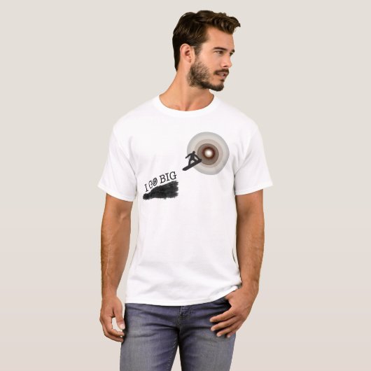 sneeuwboardstroom t-shirt (Voorkant volledig)