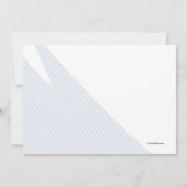 Sneeuwboarduitnodigingen Kaart (Achterkant)