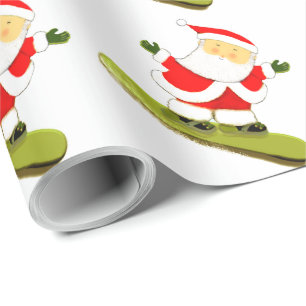 Sneeuwboardvakantiegeschenk Cadeaupapier