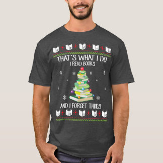 Sneeuwboeken dat is waar ik boeken voor lees. t-shirt