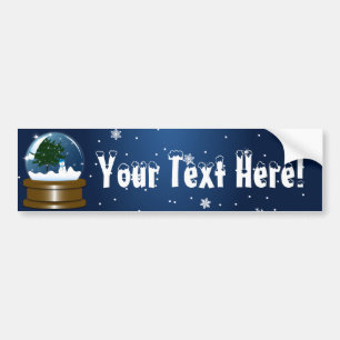 Sneeuwbol Bumpersticker