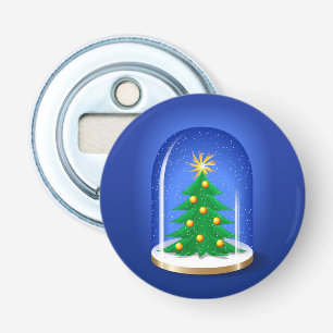 Sneeuwbol Button Flesopener