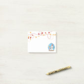 Sneeuwbol Kerst Pinguïn Post-It Notities Post-it® Notes (Op bureau)