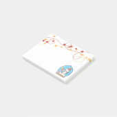 Sneeuwbol Kerst Pinguïn Post-It Notities Post-it® Notes (Schuin)