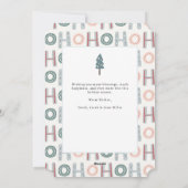 Sneeuwbol Kerstkaart (Achterkant)