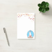 Sneeuwbol Kerstmis IJsbeer Notities Post-it® Notes (Kantoor)