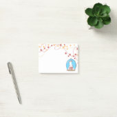 Sneeuwbol Kerstmis Ijsbeer Notities Post-it® Notes (Kantoor)