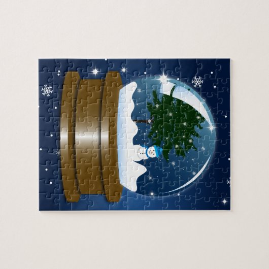 Sneeuwbol Legpuzzel (Horizontaal)