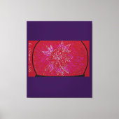 Sneeuwbol Schoonheid Canvas Afdruk (Voorkant)