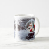 Sneeuwbol Sjabloon Koffiemok (Voorkant rechts)
