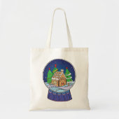 Sneeuwbol Tote Bag (Voorkant)