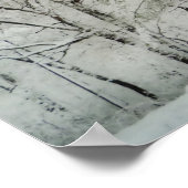 Sneeuwbomen HDR Poster (Hoek)