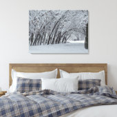 Sneeuwbomen Landschap Enkele Print (Insitu (Slaapkamer))