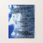 Sneeuwbomen Legpuzzel (Verticaal)