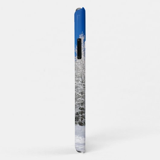 Sneeuwbomen onder duidelijke blauwe hemel Case-Mate iPhone case (Achterkant/rechts)