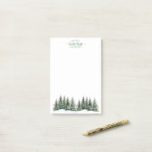 Sneeuwbomen Post-it-Notities Post-it® Notes (Op bureau)