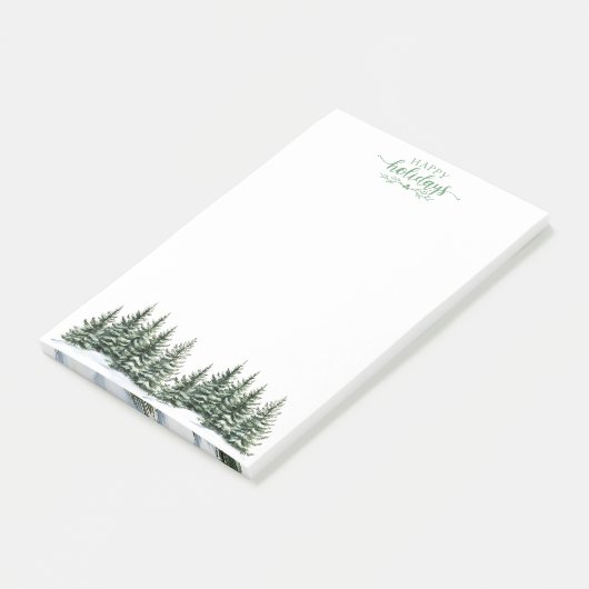 Sneeuwbomen Post-it-Notities Post-it® Notes (Schuin)