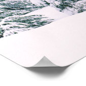 Sneeuwbomen Poster (Hoek)