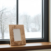 Sneeuwbomen Winter Wonderland Afbeelding Lijst Gegraveerde Lijstjes