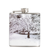 Sneeuwboom Heupfles (Voorkant)