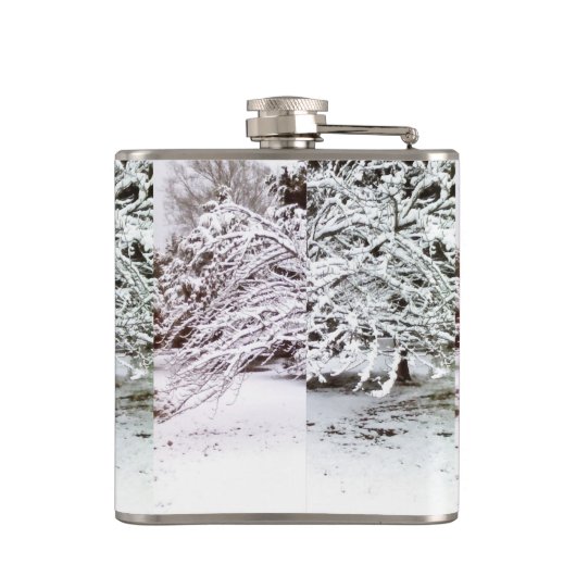 Sneeuwboom Heupfles (Achterkant)