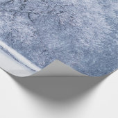 sneeuwboom Winter, bevroren Cadeaupapier (Hoek)