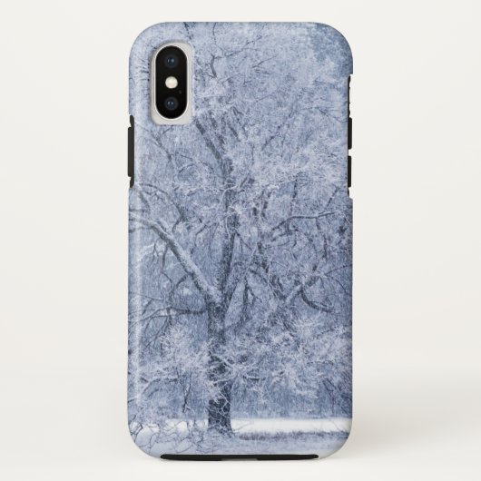 sneeuwboom Winter, bevroren Case-Mate iPhone Case (Achterkant)