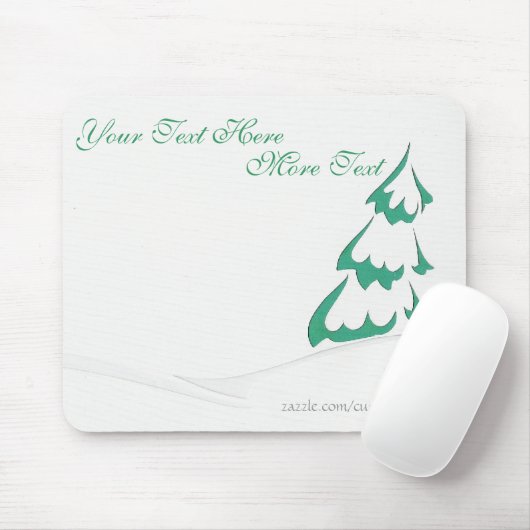 Sneeuwboommousepad Muismat (Met muis)