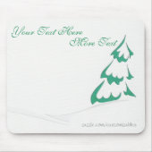Sneeuwboommousepad Muismat (Voorkant)