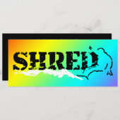 sneeuwbord : gehucht kaart (Voorkant / Achterkant)