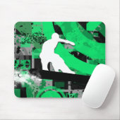 Sneeuwbord. poederspoor. muismat (Met muis)