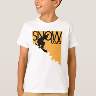 sneeuwbord t-shirt
