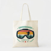 Sneeuwbord  tote bag (Voorkant)