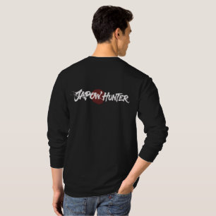Sneeuwborstel Kunst - Japow Jager - Zwart T-shirt