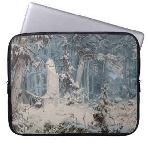 Sneeuwbos (door Andreas Achenbach) Laptop Sleeve