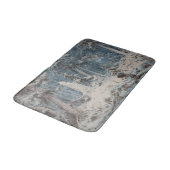 Sneeuwbos in de winter (door Andreas Achenbach) Badmat (Gekanteld)