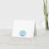 Sneeuwbos Lege Notitiekaart (Achterkant)