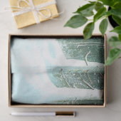 Sneeuwbos Winter Kerstlandschap Decoupage Tissuepapier (Geschenk)