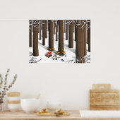 SNEEUWBOSSEN POSTER (Keuken)