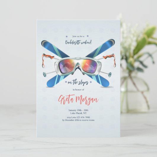 Sneeuwbril Kaart (Staand voorkant)