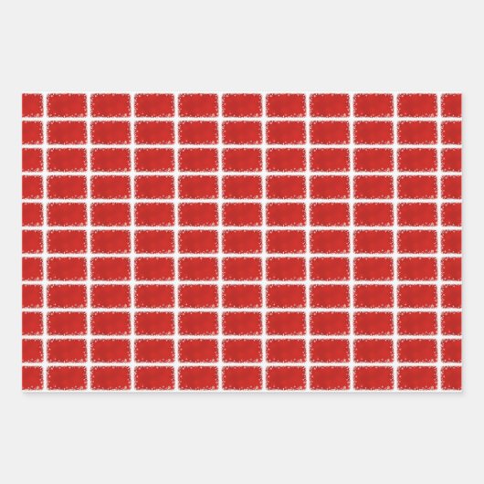 Sneeuwbringrand Inpakpapier Vel (Voorkant)