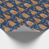 Sneeuwbroodhuis Cadeaupapier (Hoek)