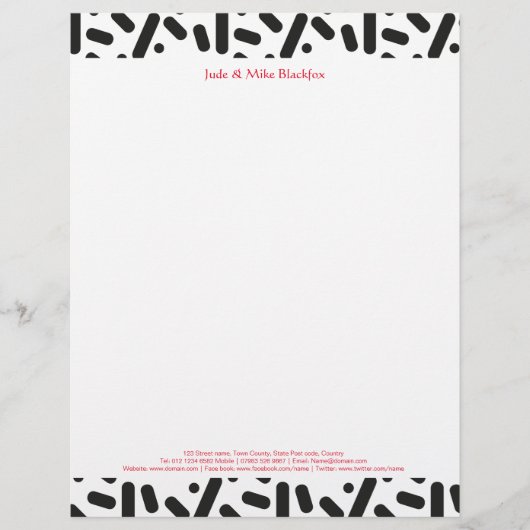 Sneeuwbroodjes Briefpapier en geschenken Briefhoofd Ontwerp (Voorkant)