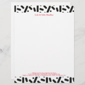 Sneeuwbroodjes Briefpapier en geschenken Briefhoofd Ontwerp (Voorkant / Achterkant)