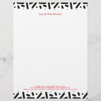 Sneeuwbroodjes Briefpapier en geschenken Briefhoofd Ontwerp