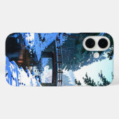 Sneeuwbrug in de winter Case-Mate iPhone case (Achterkant (horizontaal))