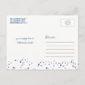 Sneeuwbubbels met kerstfoto's Briefkaart (Achterkant)